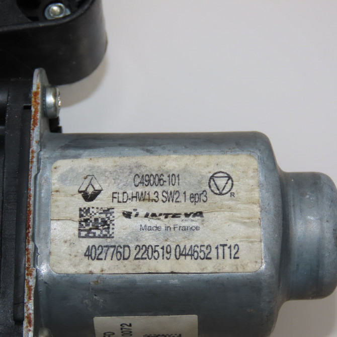 Mecanisme+moteur leve-glace avg occasion RENAULT MEGANE IV Phase 1 12-2015->... 1.5 DCi 115ch 807213056R 3