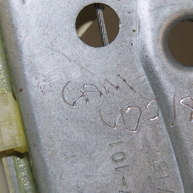 Mecanisme leve-glace arrière gauche occasion RENAULT MEGANE IV Phase 1 12-2015->... 1.5 DCi 115ch 827212938R 4