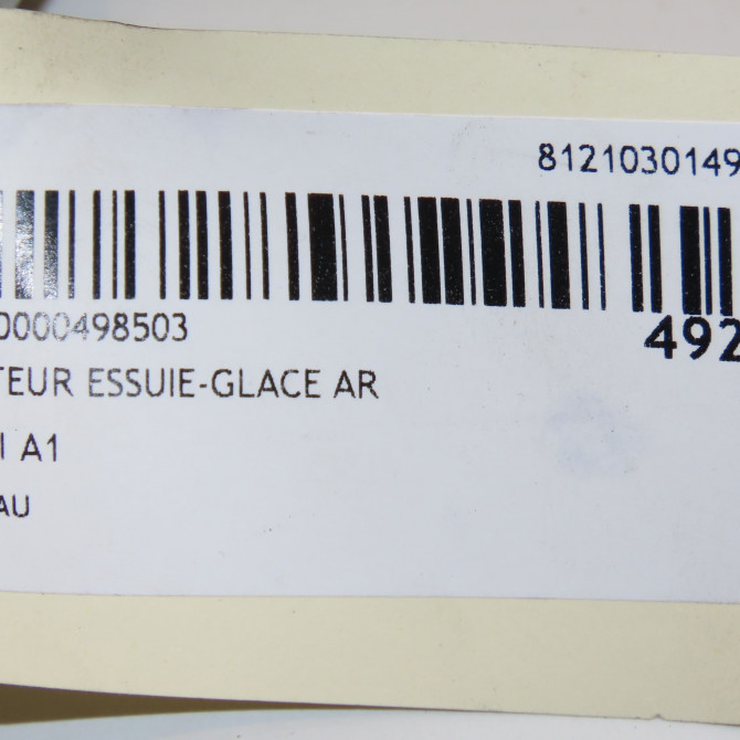 Moteur essuie-glace arrière occasion AUDI A1 4G9955711C 6