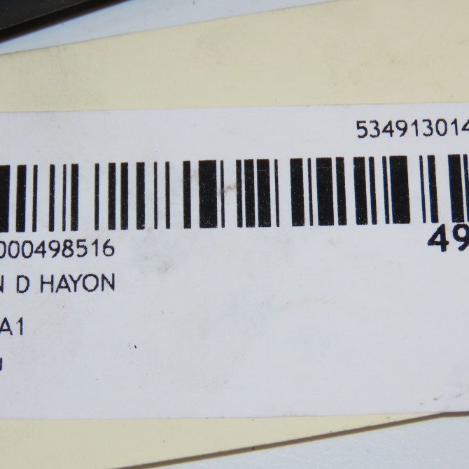 Verin droit hayon occasion AUDI A1 8X3827552 3