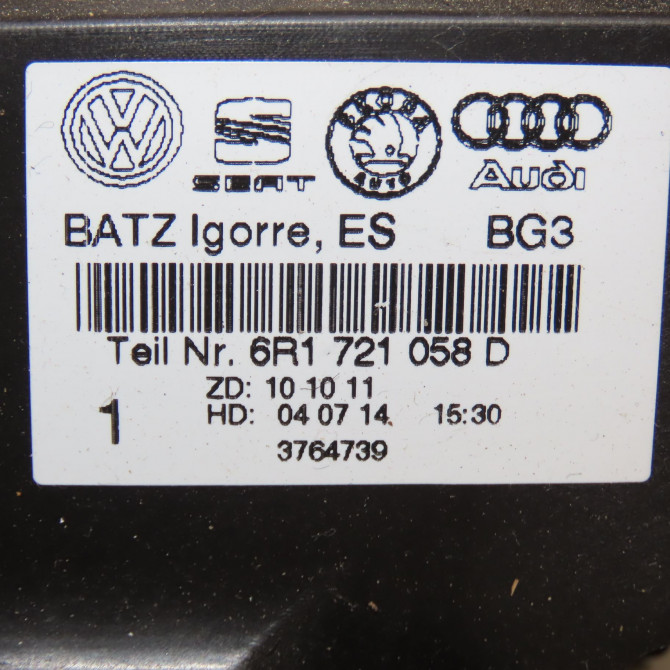 Pedale de frein occasion AUDI A1 6R1721141 3