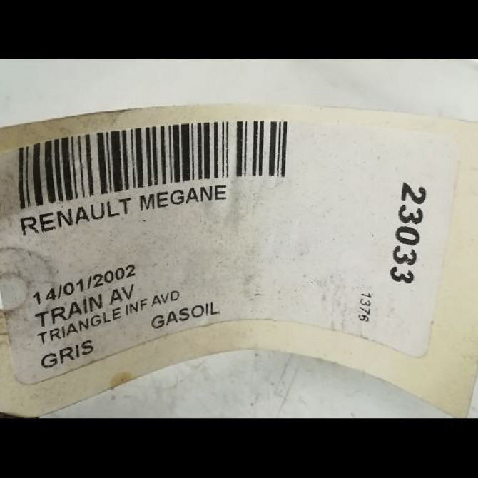 Triangle inf avd occasion RENAULT SCENIC I Phase 2 08-1999->06-2003 8200737133 3