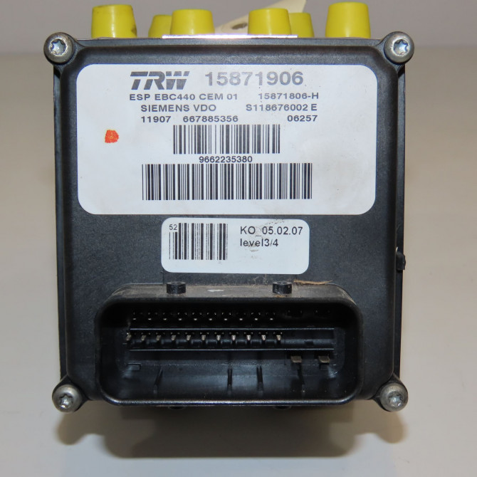 Unité hydraulique ABS occasion CITROEN C6 Phase 1 12-2005->03-2013 2.2 HDI 170ch 4541N3 4