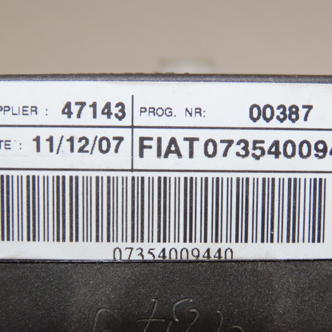 Bloc commodos occasion FIAT IDEA Phase 1 04-1995->04-1999 1.3 DT 90ch 735480406 4