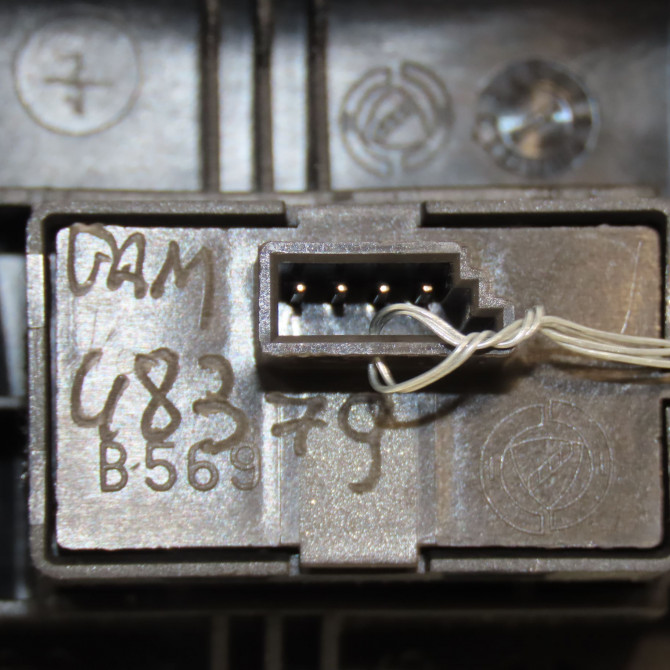 Commande leve-glace porte arrière gauche occasion FIAT IDEA Phase 1 04-1995->04-1999 1.3 DT 90ch 3