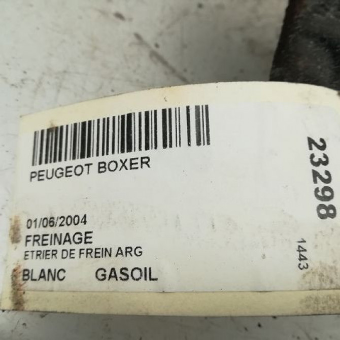 Etrier de frein arrière gauche occasion PEUGEOT BOXER II Phase 1 02-2002->06-2006 2.8 HDI 1607378680 4