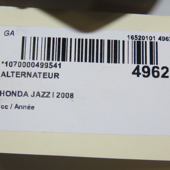 Alternateur occasion HONDA JAZZ I 31100RSH004 8