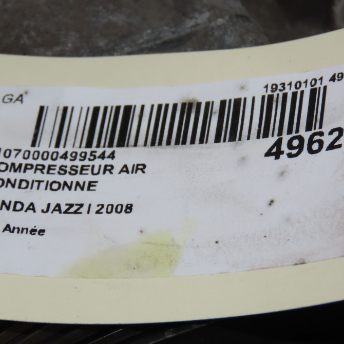 Compresseur air conditionne occasion HONDA JAZZ I 38810PWAJ02 6