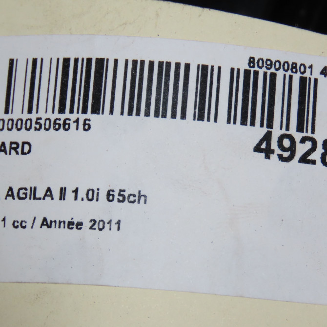 Feu arrière droit occasion OPEL AGILA II Phase 1 03-2008->12-2014 1.0i 65ch 93193680 5