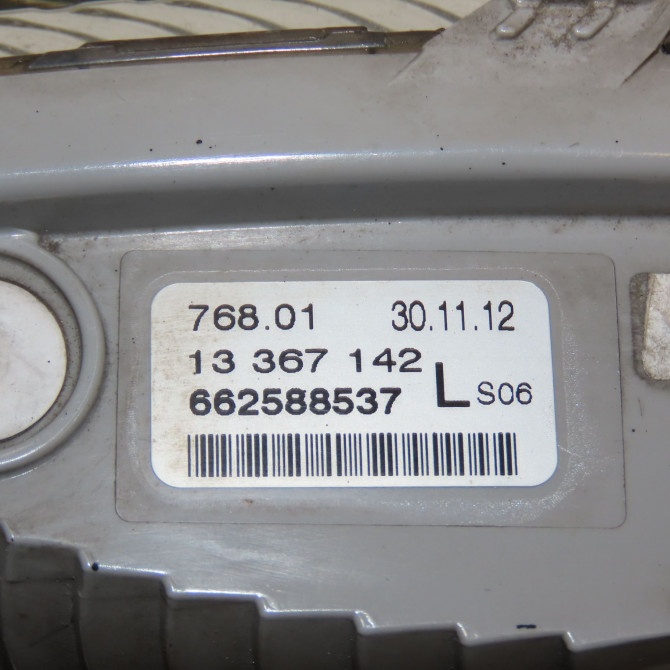 Clignotant gauche occasion OPEL ASTRA IV ASTRA IV Phase 2 2012-07-01->2016-04-30 13367142 3