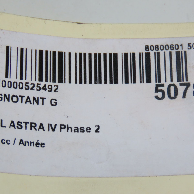 Clignotant gauche occasion OPEL ASTRA IV ASTRA IV Phase 2 2012-07-01->2016-04-30 13367142 5