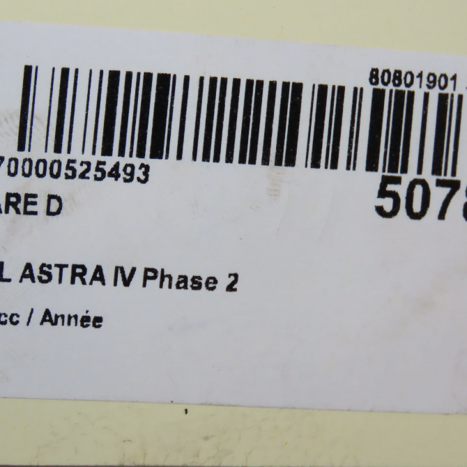 Phare droit occasion OPEL ASTRA IV ASTRA IV Phase 2 2012-07-01->2016-04-30 13365291 6