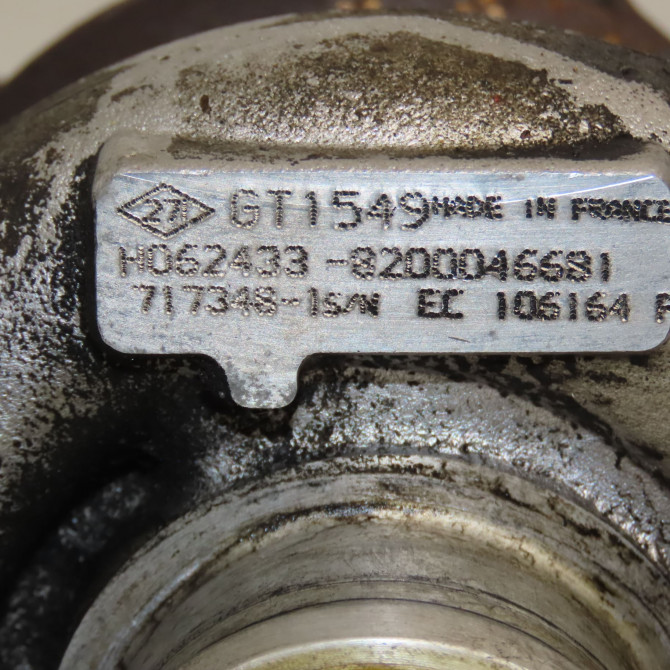 Turbo occasion RENAULT CLIO II Phase 2 06-2001->07-2006 1.9 DTI 80ch 4
