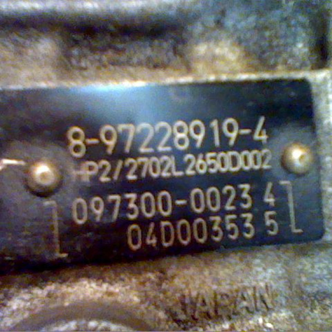 Pompe hp occasion RENAULT VELSATIS Phase 1 01-2002->04-2005 2