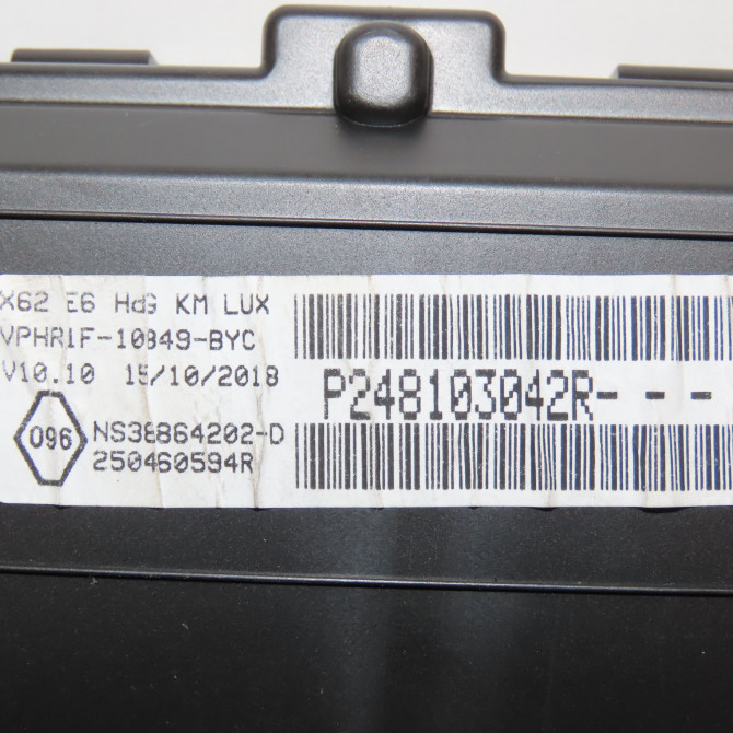 Compteur occasion RENAULT MASTER III Phase 2 06-2014->... 2.3 DCI 130ch 248103042R 5