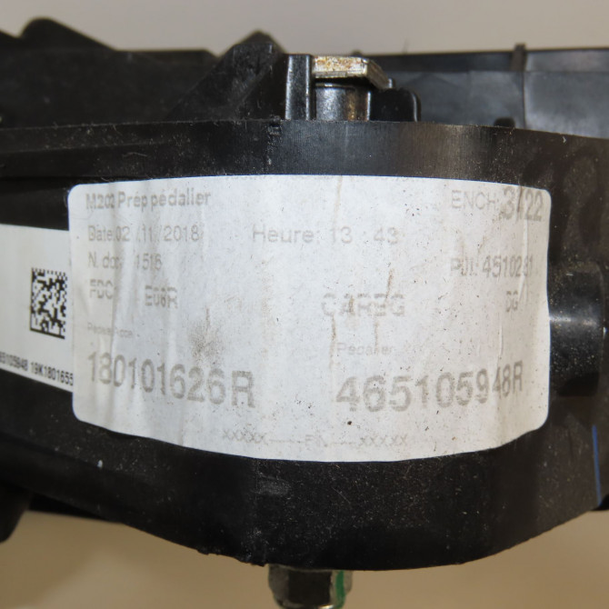 Pedale de frein occasion RENAULT MASTER III Phase 2 06-2014->... 2.3 DCI 130ch 360902888R 4