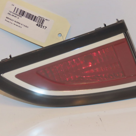 Feu arrière interieur gauche occasion RENAULT SCENIC III Phase 3 04-2013->... 1.5 DCI 110ch 265553056R