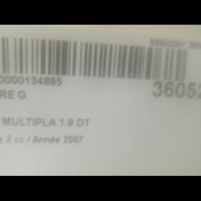 Phare gauche occasion FIAT MULTIPLA Phase 2 09-2004->04-2010 1.9 DT MULTIJET 120ch 51780723 3