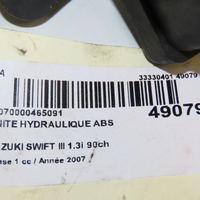 Unité hydraulique ABS occasion SUZUKI SWIFT III Phase 1 03-2005->09-2011 1.3i 90ch 5611063JA2 6