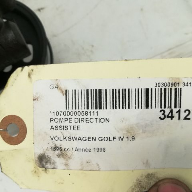 Pompe direction assistee occasion VOLKSWAGEN GOLF IV GOLF IV Phase 1 1998-01-01->2005-06-30 1.9 TDI 90ch 2K0422154A 4