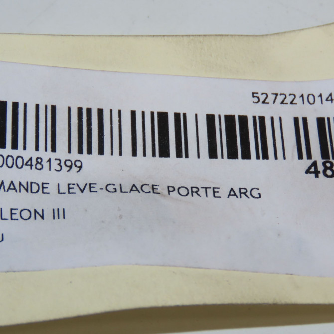 Commande leve-glace porte arrière gauche occasion SEAT LEON III 5G0959855NWZU 4