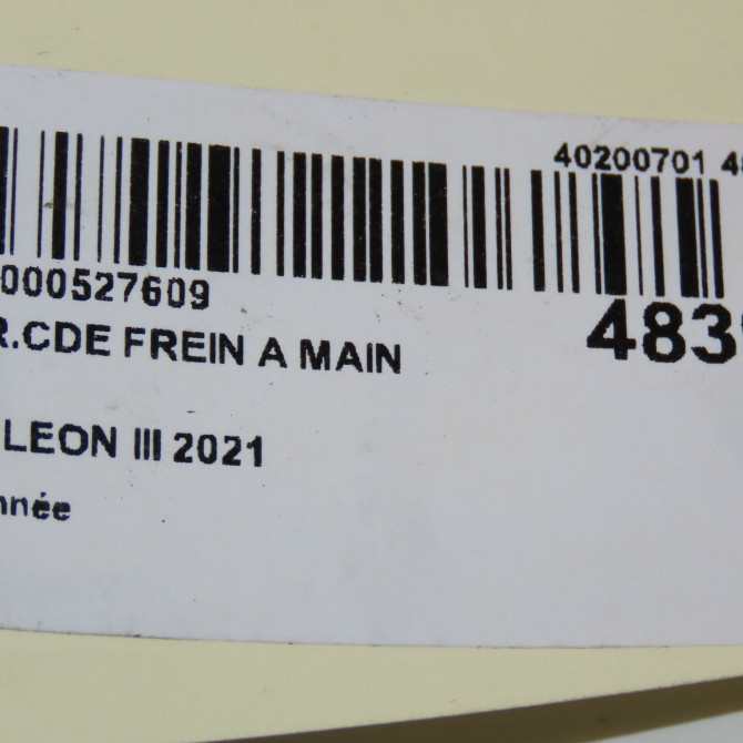 Interrupteur commande de frein a main occasion SEAT LEON III 5FA927225VRY 4