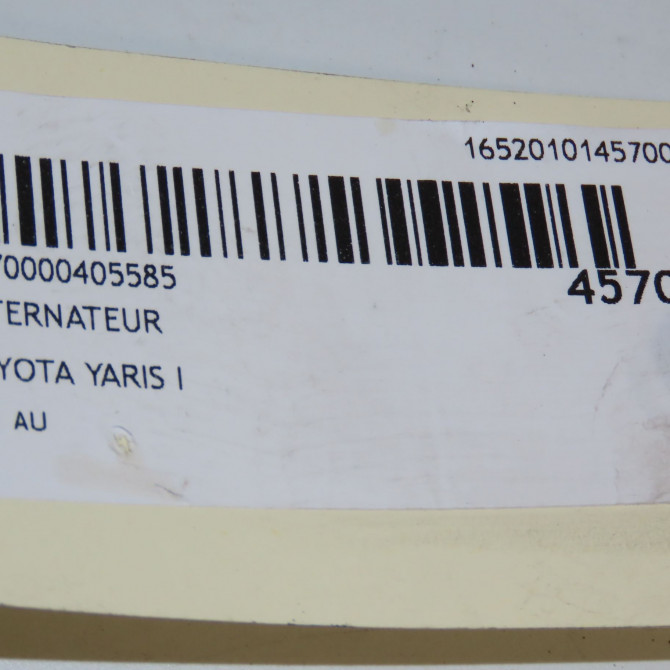 Alternateur occasion TOYOTA YARIS I Phase 2 03-2003->12-2005 75 D-4D 2706033040 8
