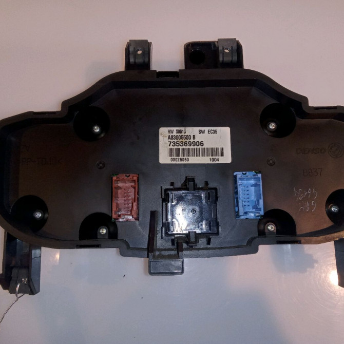 Commande de chauffage occasion FIAT PANDA II Phase 1 09-2003->12-2012 1.3 DT MULTIJET 16v 70ch 77362520 2