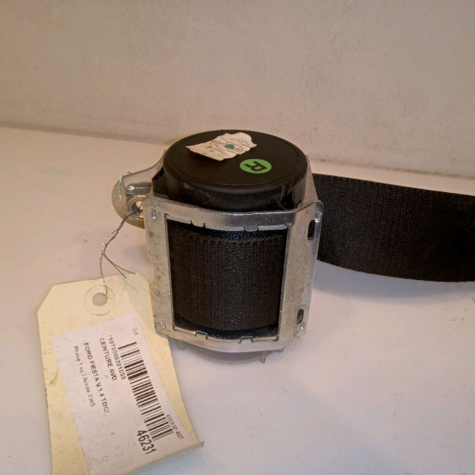 Ceinture avant droite occasion FORD FIESTA V Phase 1 09-2002->10-2005 1.4 TDCI 1440582 2