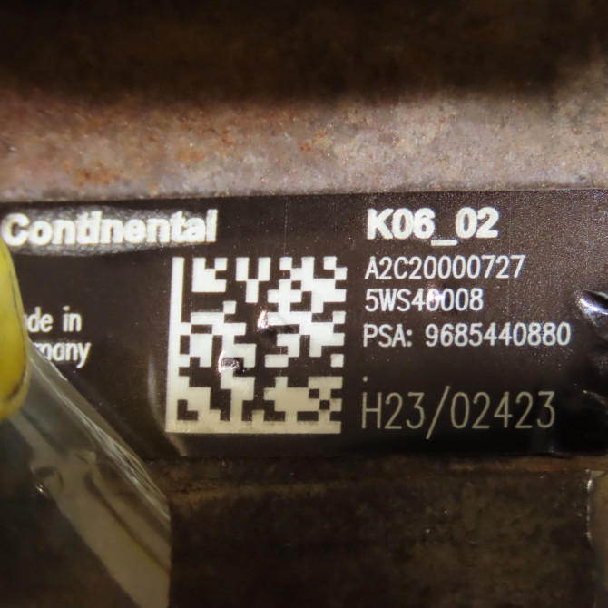 Pompe hp occasion FORD FIESTA V Phase 2 10-2005->10-2008 1.4 TDCI 5