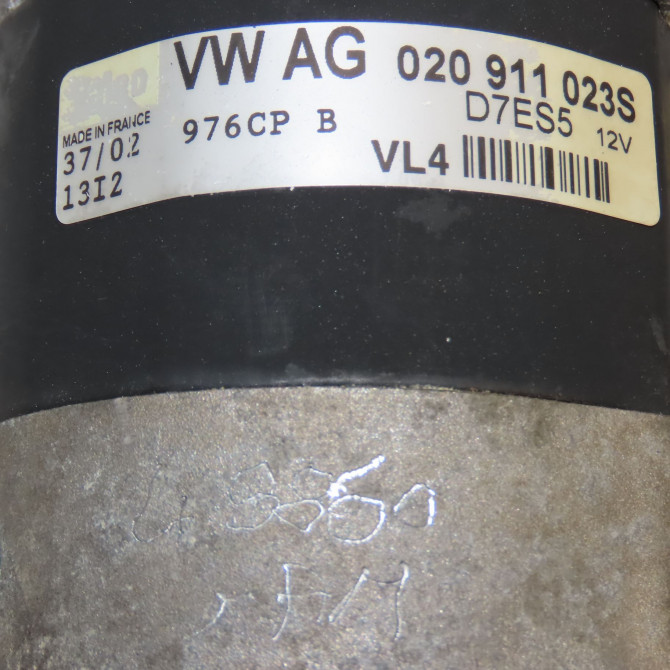 Démarreur occasion VOLKSWAGEN GOLF IV GOLF IV Phase 1 1998-01-01->2005-06-30 1.4i 75ch 20911023SX 5