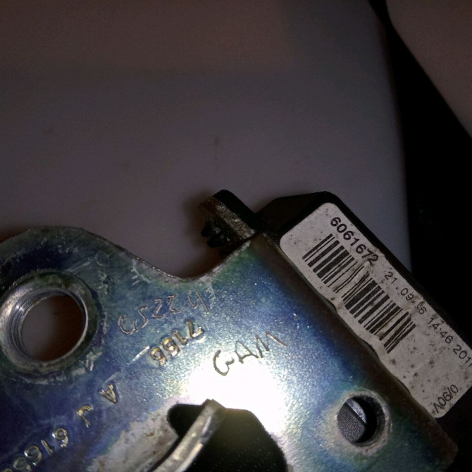 Ceinture arrière droite occasion SEAT LEON II Phase 1 09-2005->05-2009 2.0 TDi 170ch 1P0857806CRAA 3