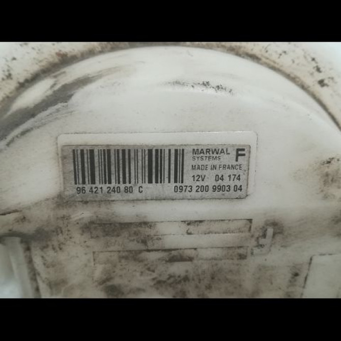 Pompe à carburant immergée occasion PEUGEOT 206 Phase 1 09-1998->03-2009 1.6i 16v 1525Y1 3