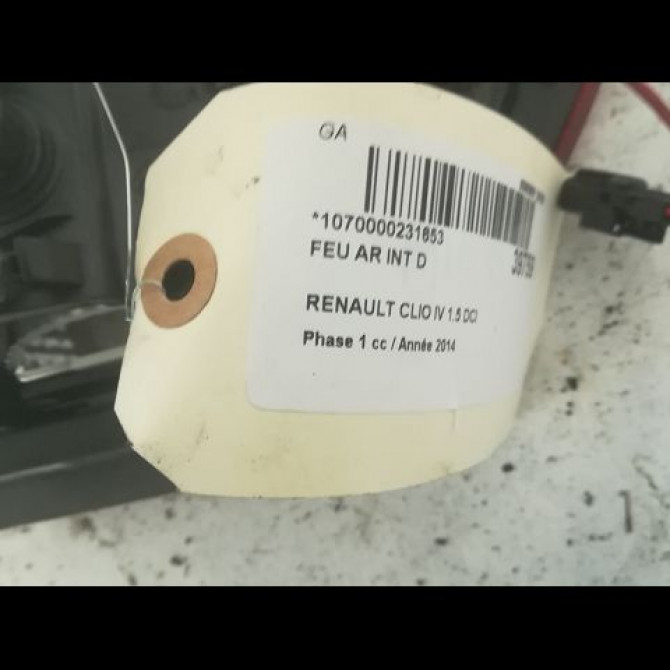 Feu arrière intérieur droit occasion RENAULT CLIO IV Phase 1 07-2012->... 1.5 DCI 75ch 3