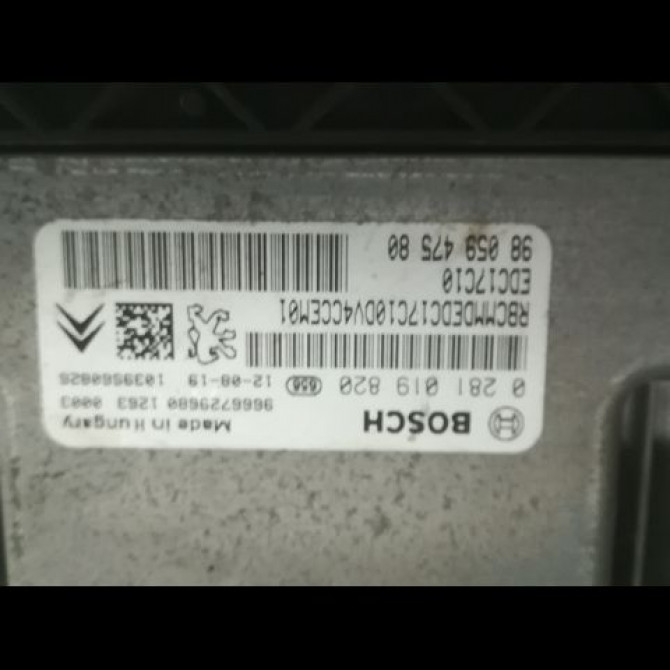 Calculateur moteur occasion PEUGEOT 208 208 Phase 1 2012-03-01->2015-09-30 1.4 HDI 68ch 1608085180 2