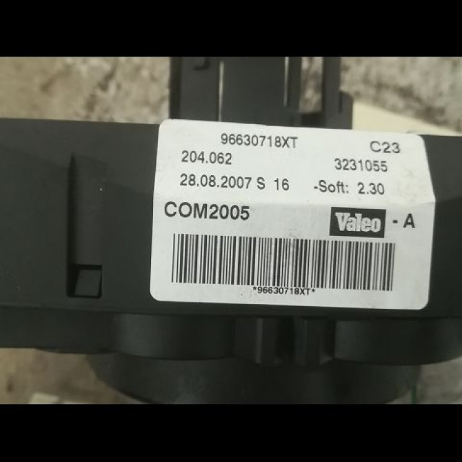 Bloc commodos occasion PEUGEOT 207 Phase 1 04-2006->06-2013 1.6 HDI 16v 90ch 4