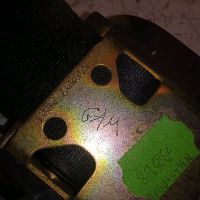 Ceinture arrière gauche occasion CITROEN SAXO Phase 1 03-1996->09-1999 1.5D 8972EQ 3