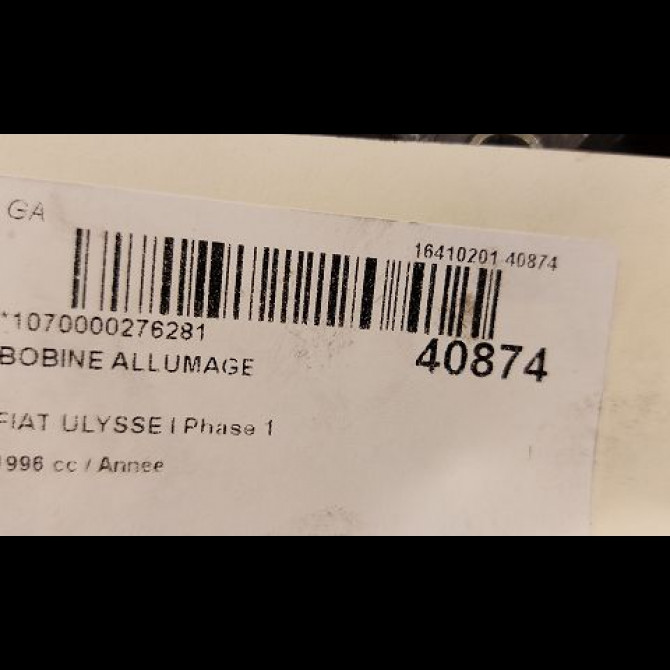 Bobine allumage occasion FIAT ULYSSE I Phase 1 02-1995->09-2002 3