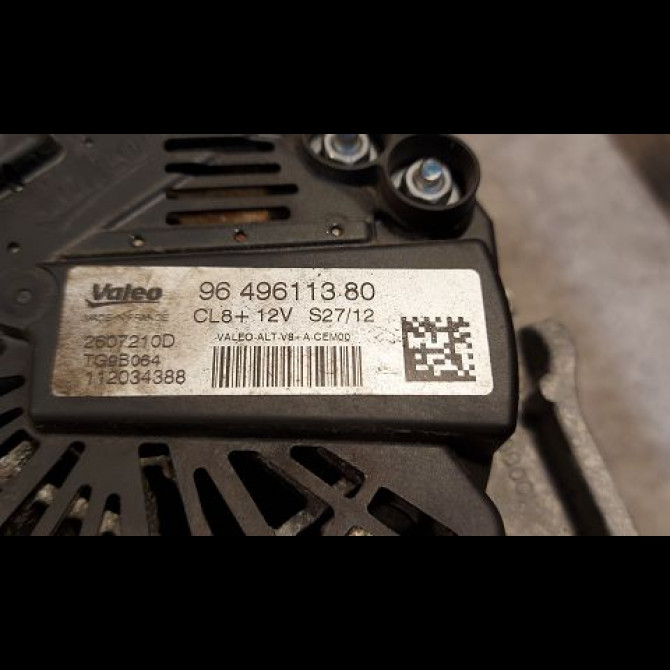 Alternateur occasion PEUGEOT 206 + Phase 1 03-2009->05-2013 1.1i 60ch 3