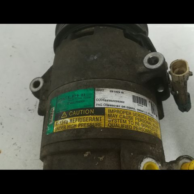 Compresseur air conditionne occasion OPEL CORSA III 9132918 3