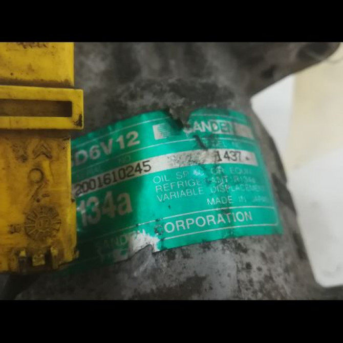 Compresseur air conditionne occasion PEUGEOT 307 Phase 1 SW 03-2002->07-2004 2.0 HDi 110ch 6453LA 3