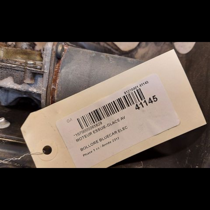Moteur essuie-glace avant occasion BOLLORE BLUECAR Phase 1 01-2011->... ELEC 3