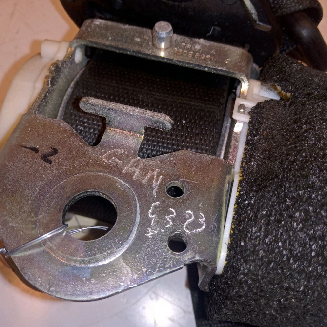 Ceinture arrière droite occasion FIAT 500 II 500 II Phase 1 2007-07-01->2016-03-31 1.2i 69ch 735451738 2