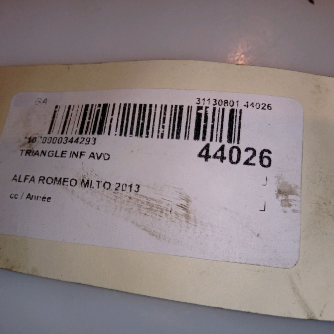 Triangle inf avd occasion ALFA ROMEO MI.TO 51895366 4