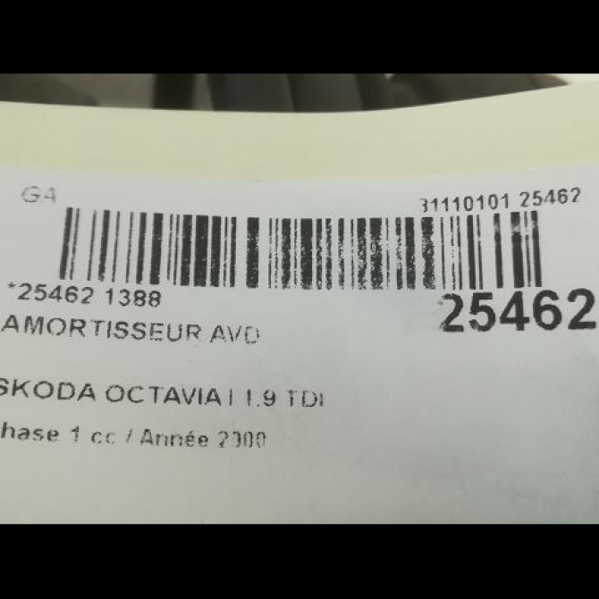 Amortisseur avant droit occasion SKODA OCTAVIA I Phase 1 05-1997->10-2000 1.9 TDI 90ch 1J0413031T 2