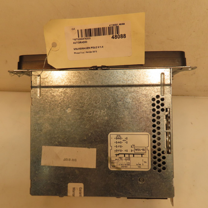 Autoradio occasion VOLKSWAGEN POLO V Phase 2 02-2014->... 1.4 TDI 90ch 5M0057156D 3