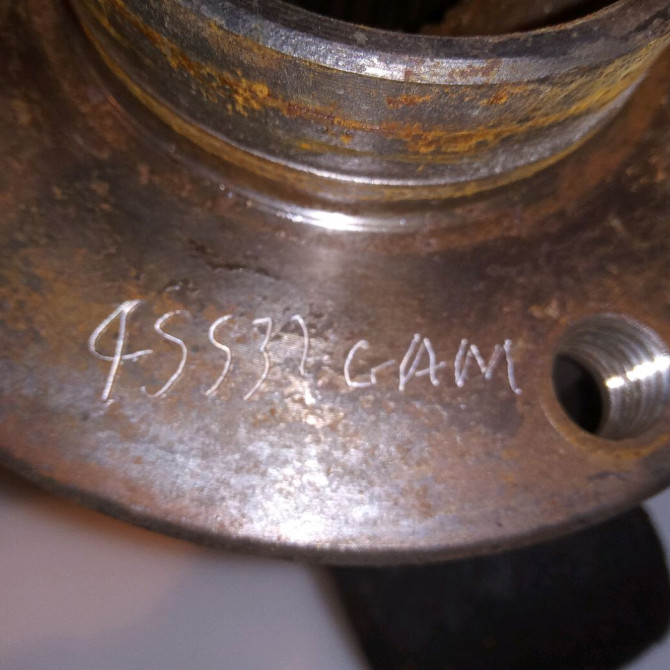 Moyeu avd occasion DACIA SANDERO I Phase 1 06-2008->10-2012 1.4 MPI 75ch 6001547685 3