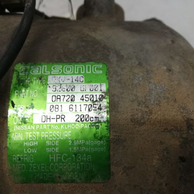 Compresseur air conditionne occasion NISSAN TERRANO II 926000F001 3
