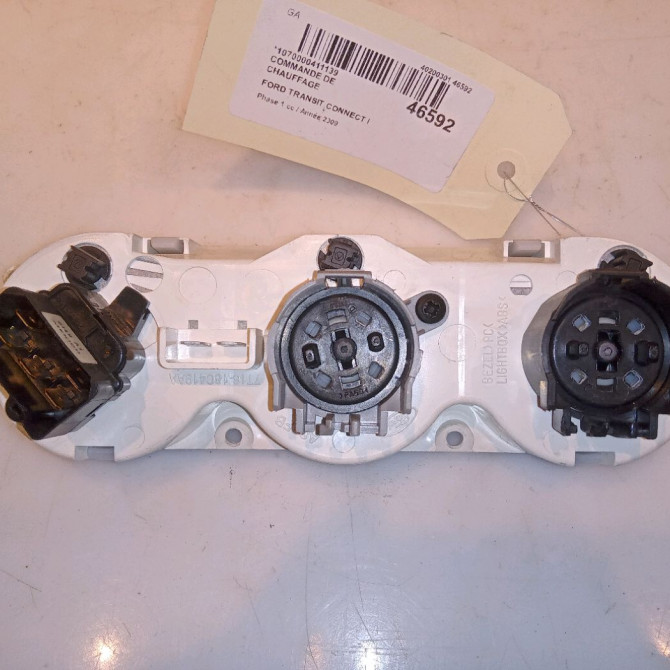 Commande de chauffage occasion FORD TRANSIT CONNECT I Phase 1 01-2003->04-2009 1.8 TDCi 75ch 2