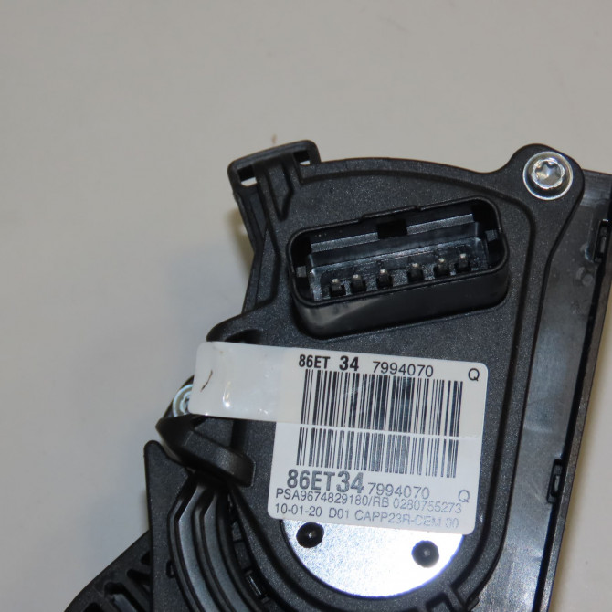 Potentiometre accelerateur occasion PEUGEOT 308 II Phase 1 04-1995->04-1999 1.2 PureTech 110ch 3